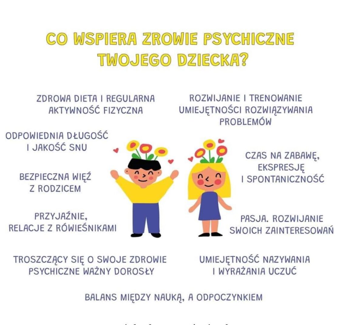 Co wspiera zdrowie psychiczne Twojego dziecka?